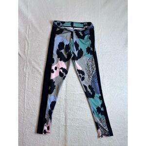 Adidas‎ Halo Silver Girls Leggings Athletic Pants Size Large *